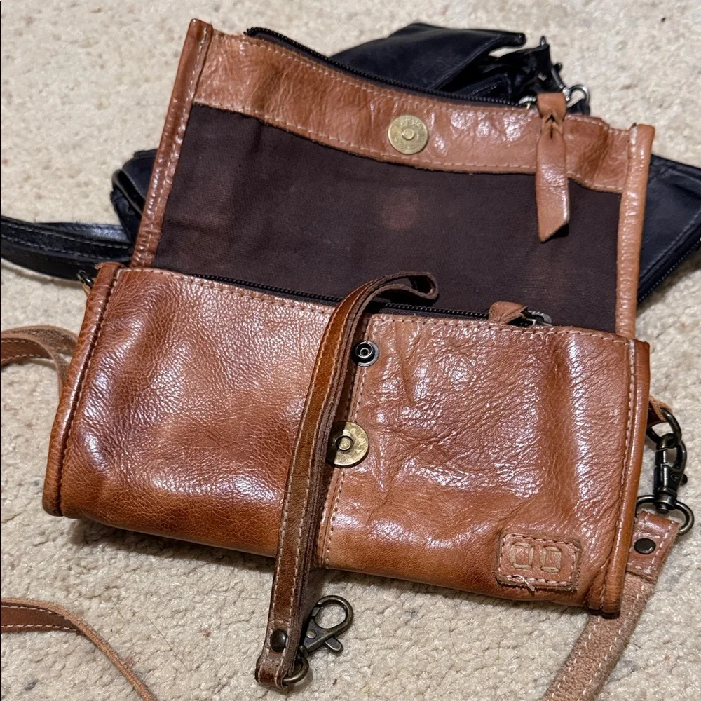 Bed Stu Tan Leather Amina Crossbody Bag. NWOT - Picture 2 of 7